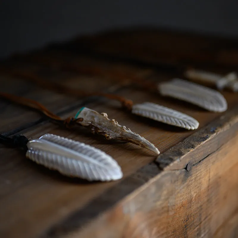 Feather Bone Necklace