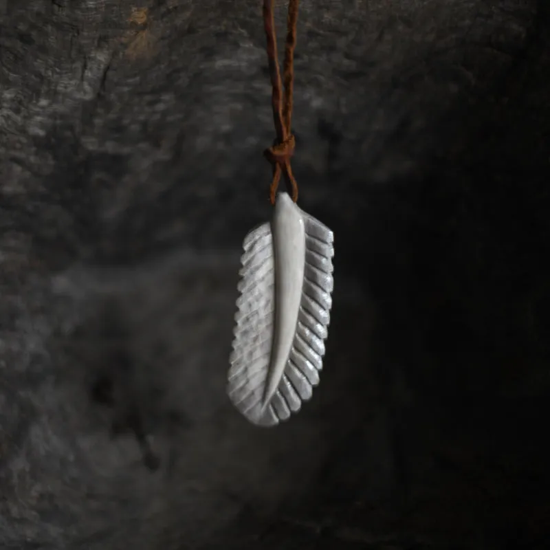 Feather Bone Necklace