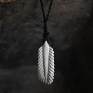 Feather Bone Necklace