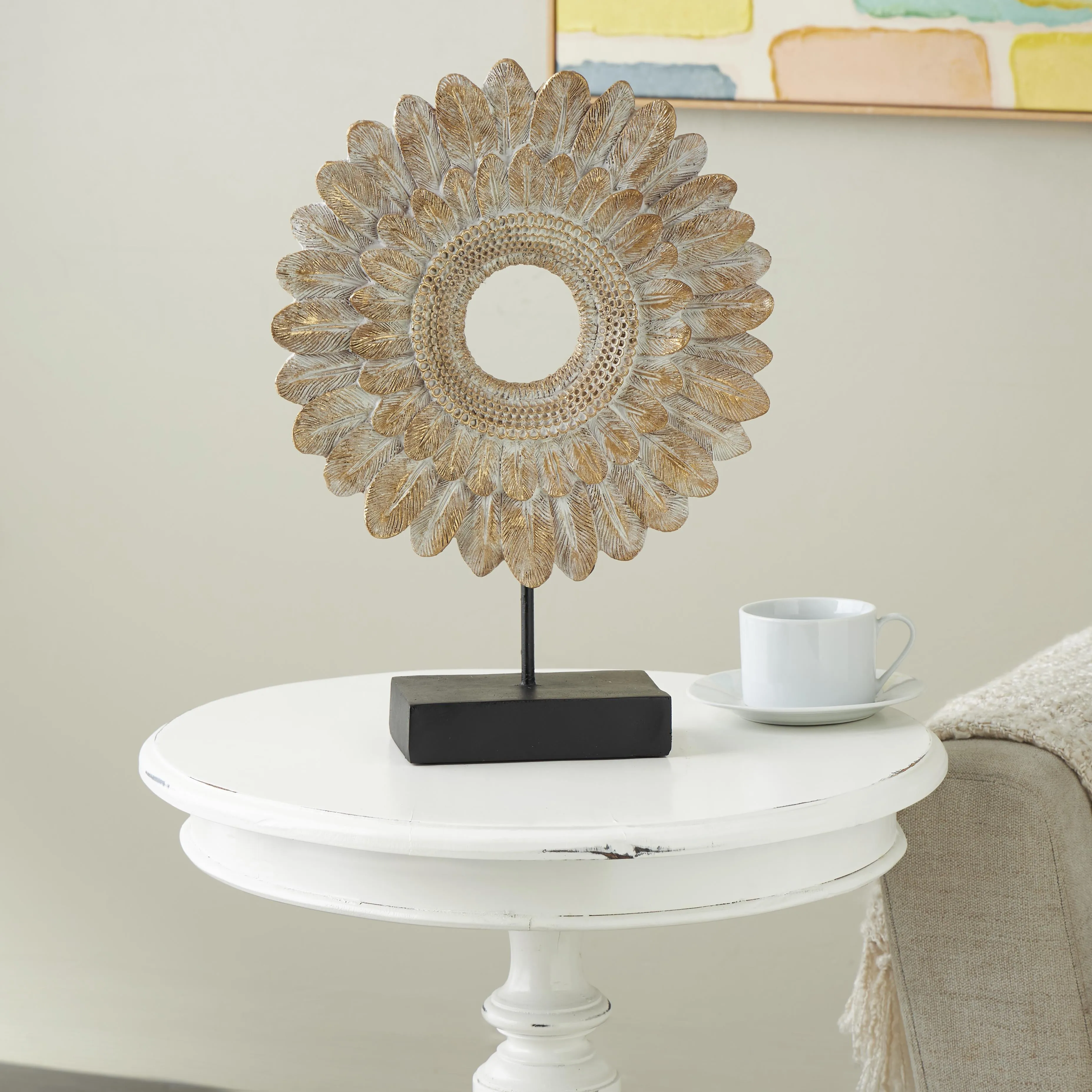 FEATHER DISK ON STAND
