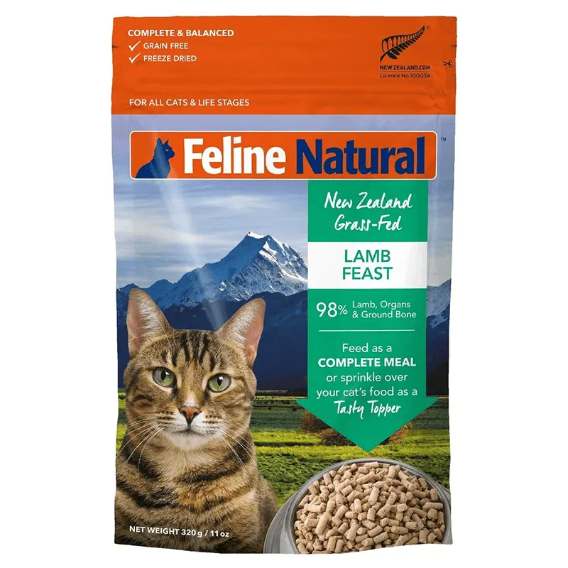 Feline Natural Freeze Dried Lamb Feast