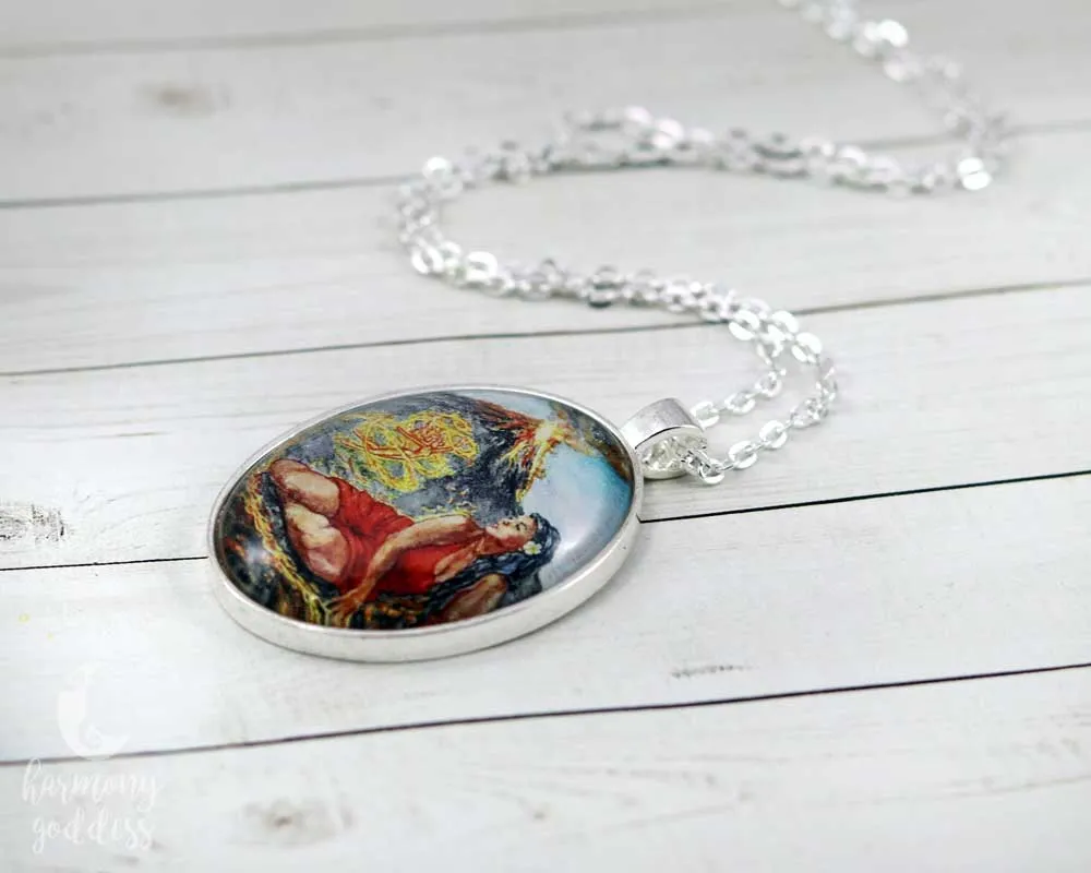Fire Mother Goddess Necklace