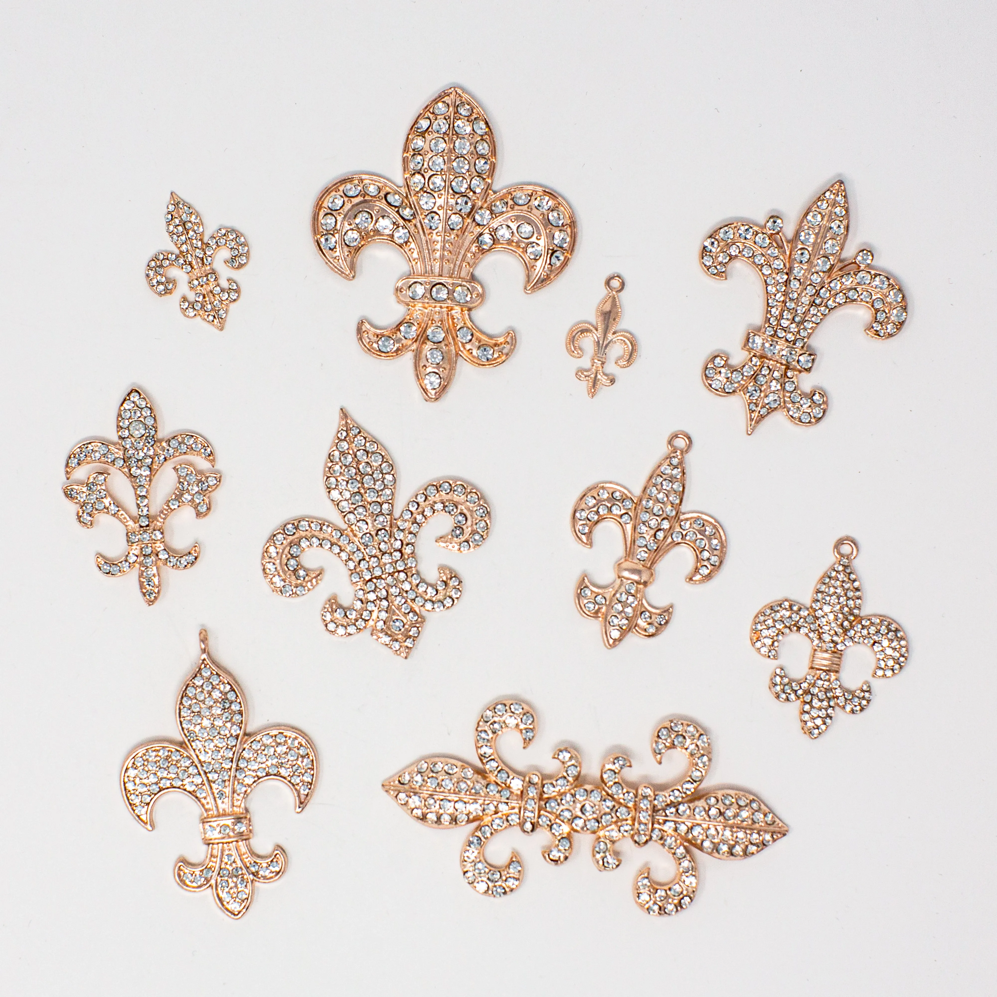 Fleur de Lis Pack - Rose Gold