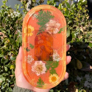 Flower ✵ Alphonse Mucha Art Tray ✵