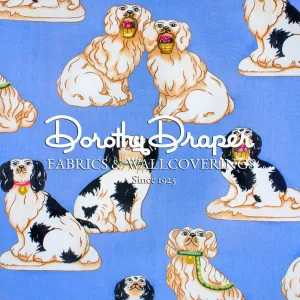 Francie & Grover Blue Fabric