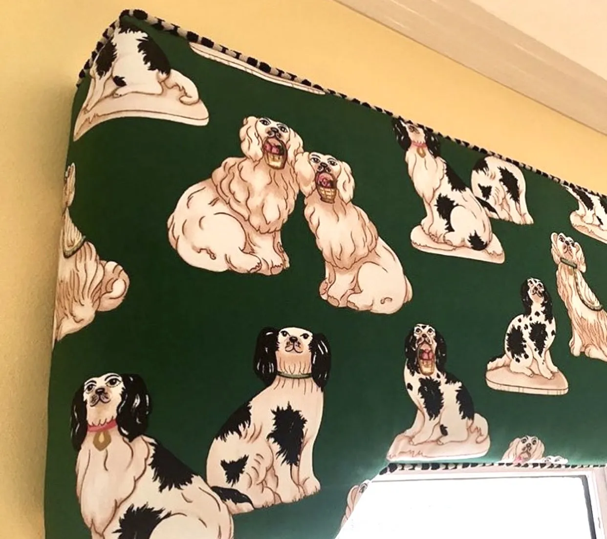 Francie & Grover Green Fabric