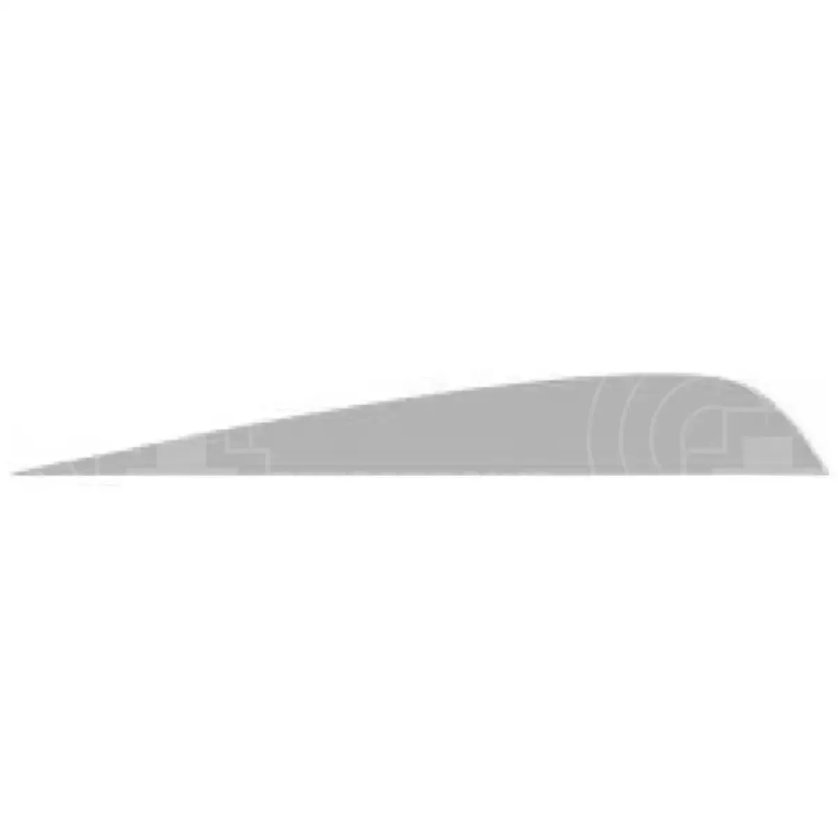 Gateway 4.0” Parabolic Feathers 12 Pack (RW)