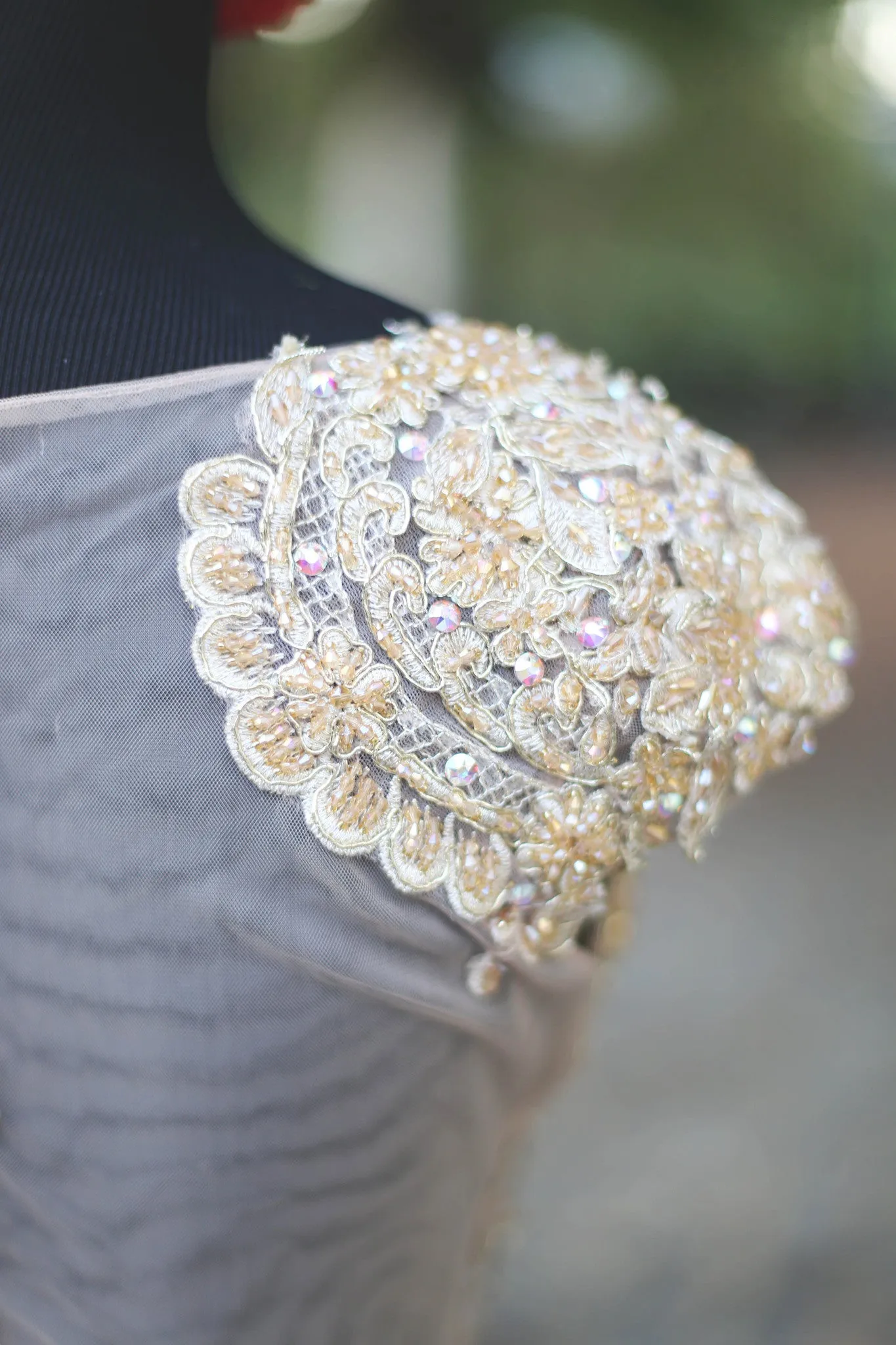 Gold Dress With Swarovski Crystals (#Jacqueline)
