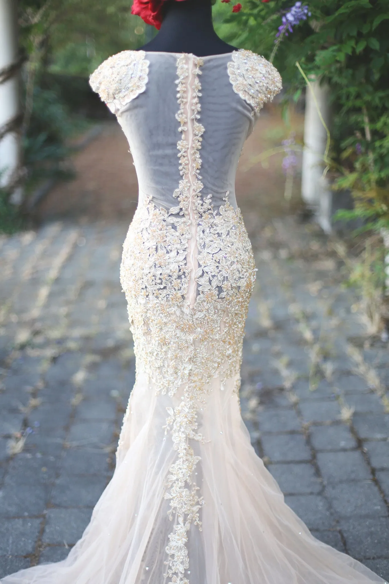 Gold Dress With Swarovski Crystals (#Jacqueline)
