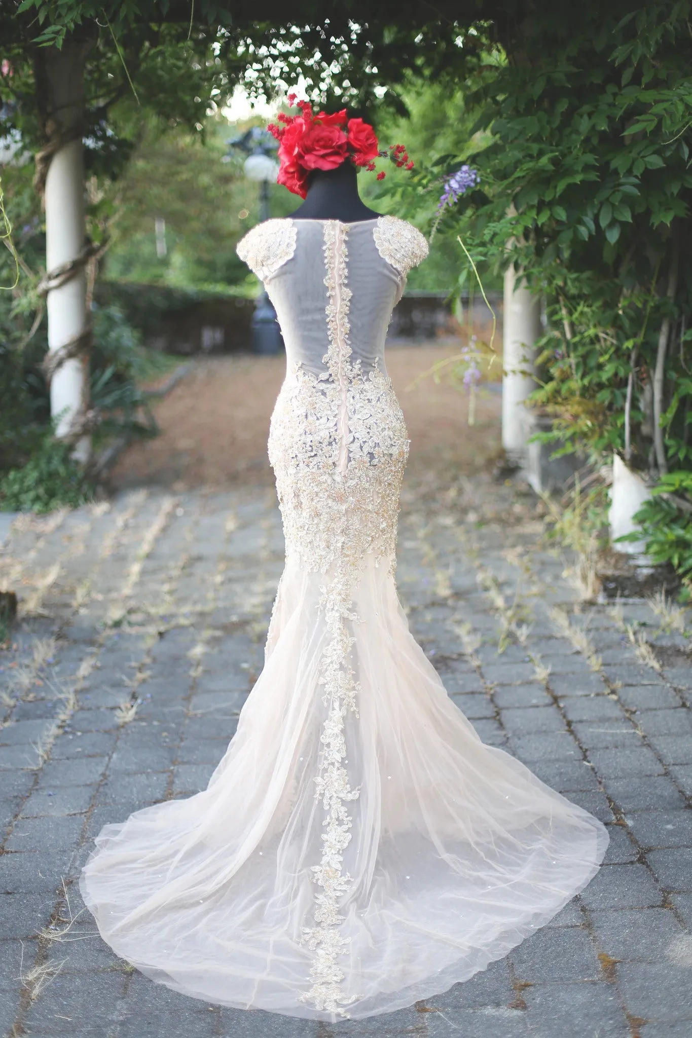 Gold Dress With Swarovski Crystals (#Jacqueline)