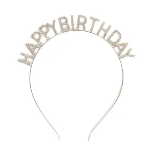 Great Pretenders Happy Birthday Rhinestone Headband