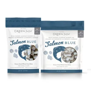 Green Juju Kitchen Freeze-Dried Salmon Blue Bites