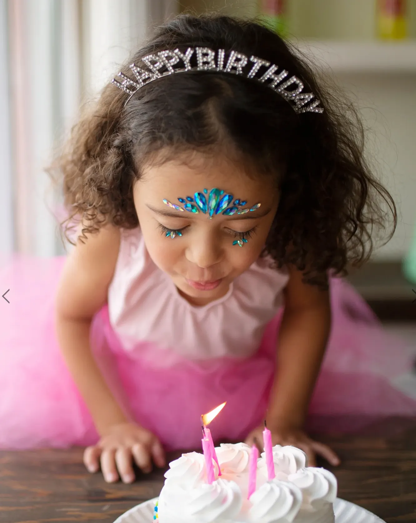 HAPPY BIRTHDAY RHINESTONE HEADBAND