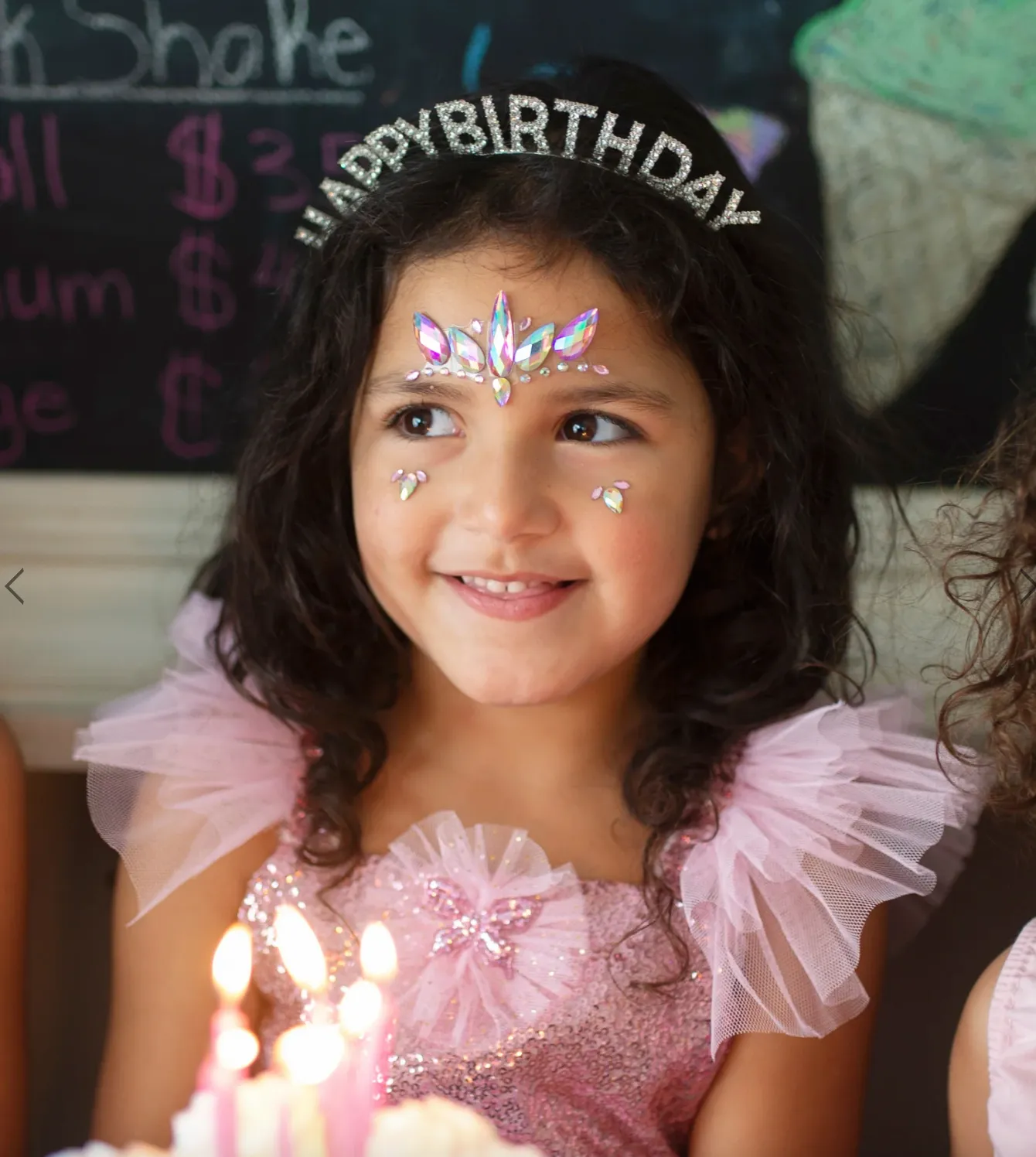 HAPPY BIRTHDAY RHINESTONE HEADBAND