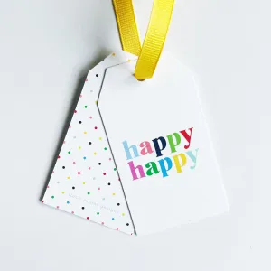 Happy Happy Hang Tag Set