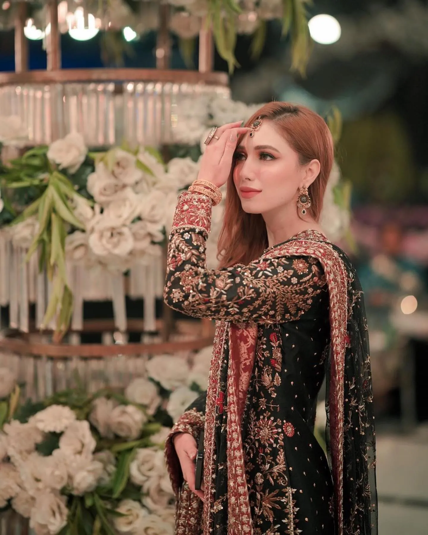Haris Shakeel Wedding Festive Luxury Hand Embroidered Raw Silk SHAYAANA