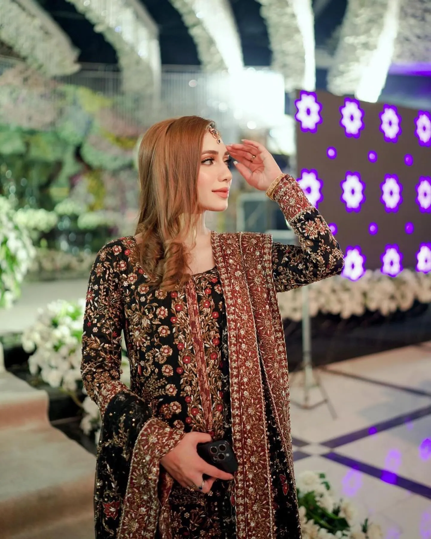 Haris Shakeel Wedding Festive Luxury Hand Embroidered Raw Silk SHAYAANA