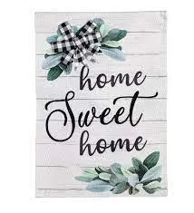 Home Sweet Home Eucalyptus Garden Flag