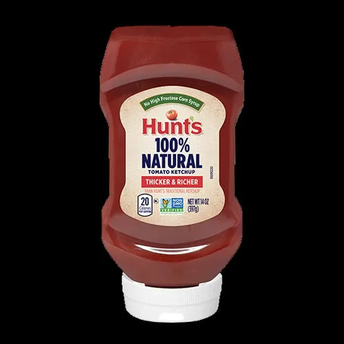 Hunts Natural Tomato Ketchup 14oz