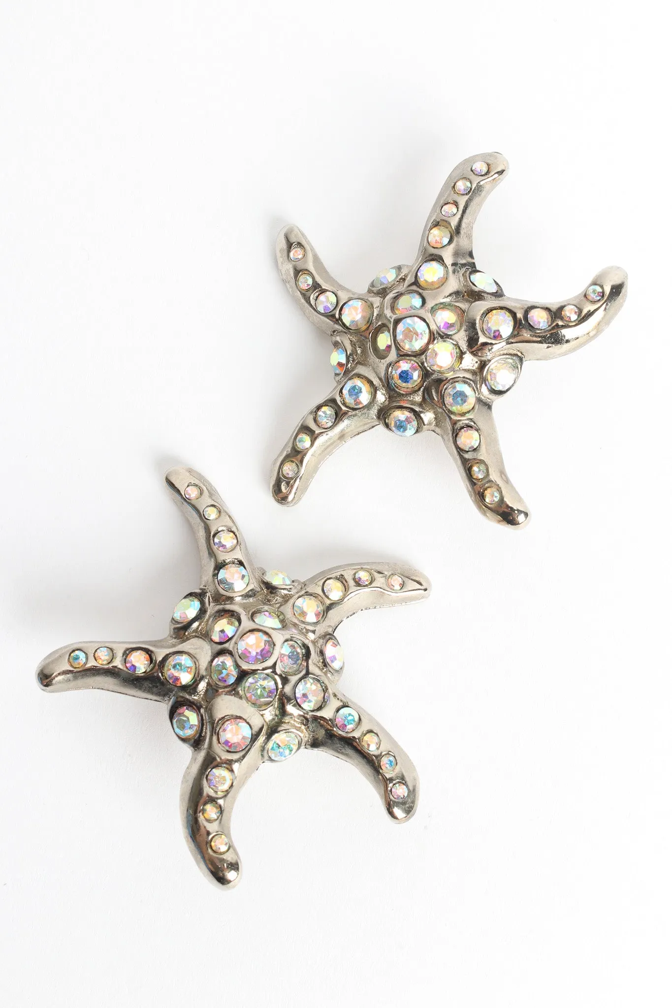 Iridescent Starfish Earrings