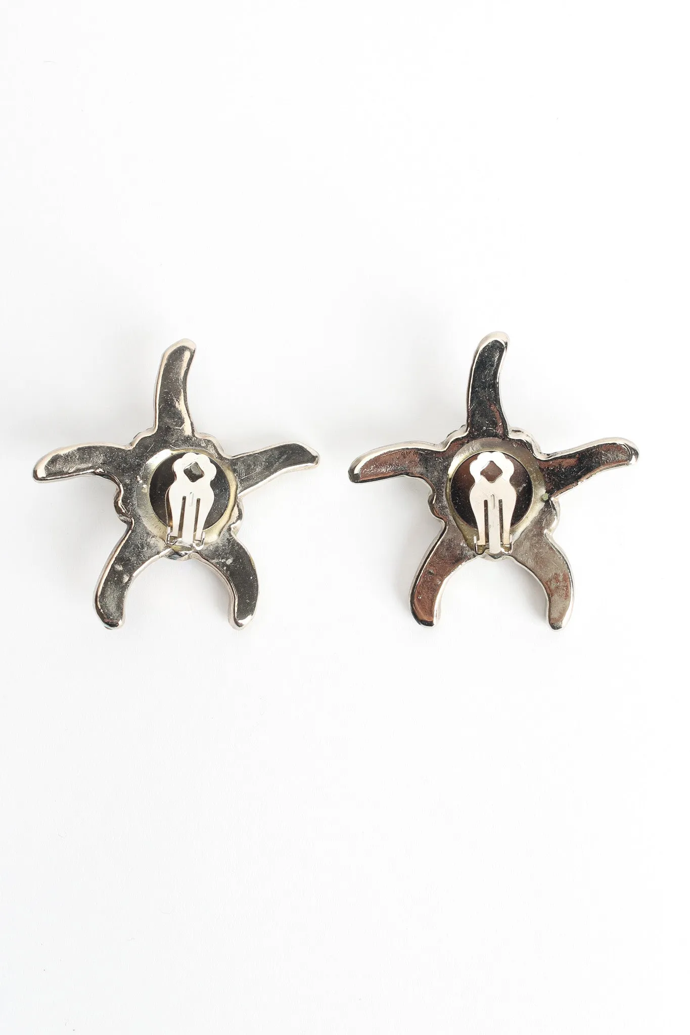 Iridescent Starfish Earrings