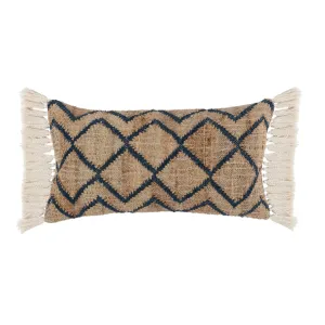 Issac Azul Blue/Natural Pillow 14x26, Set of 2