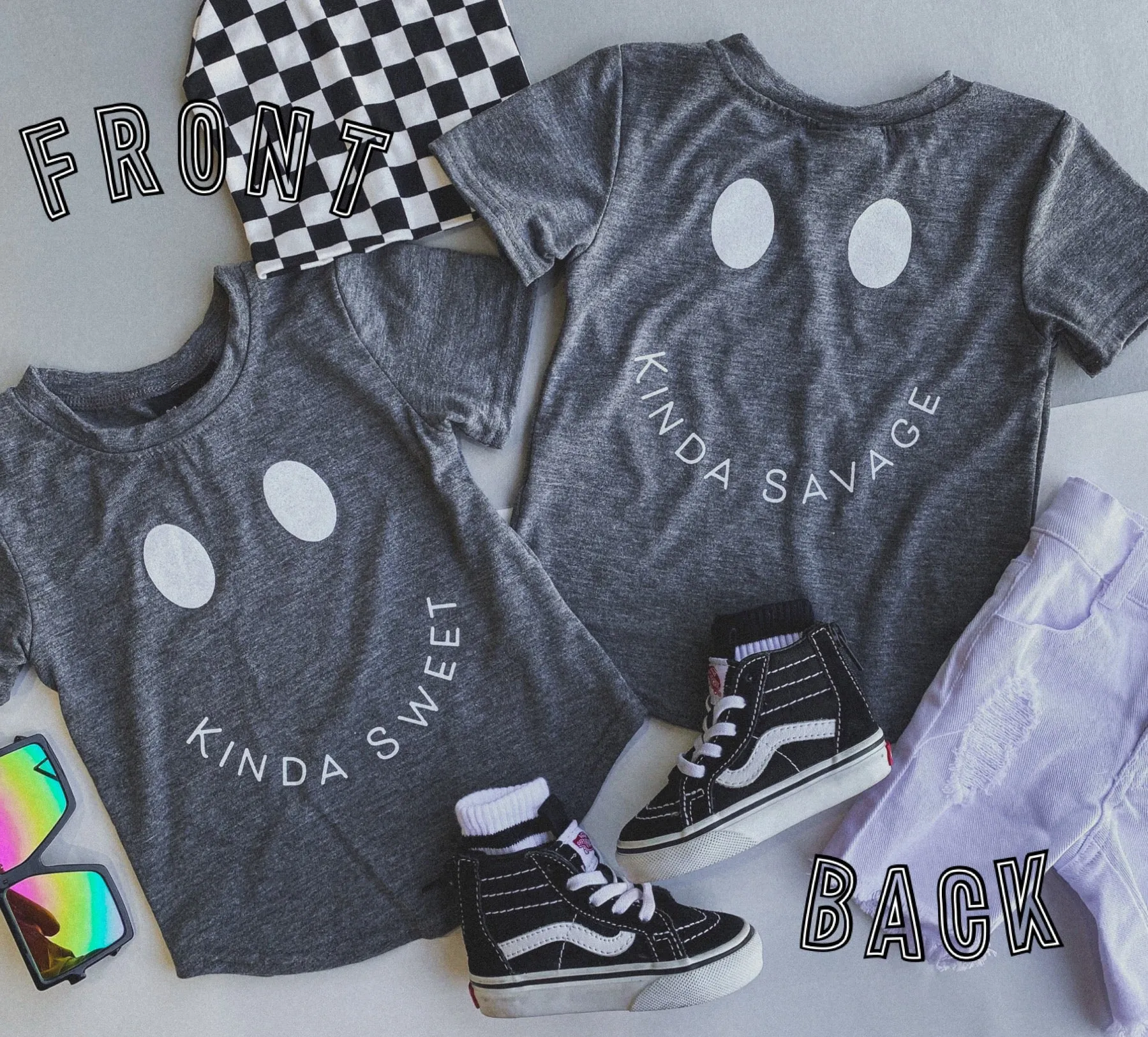 kinda sweet kinda savage tee