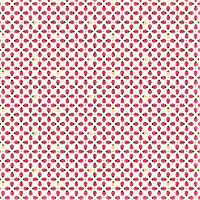 Ladybug Mania White - (3)