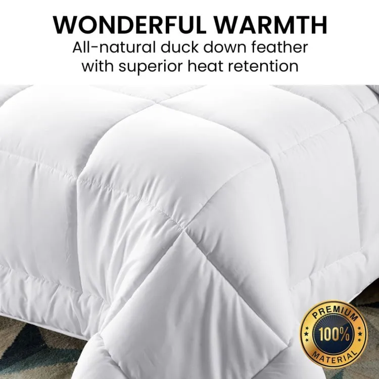 LAURA HILL 700GSM DUCK DOWN FEATHER QUILT DUVET DOONA