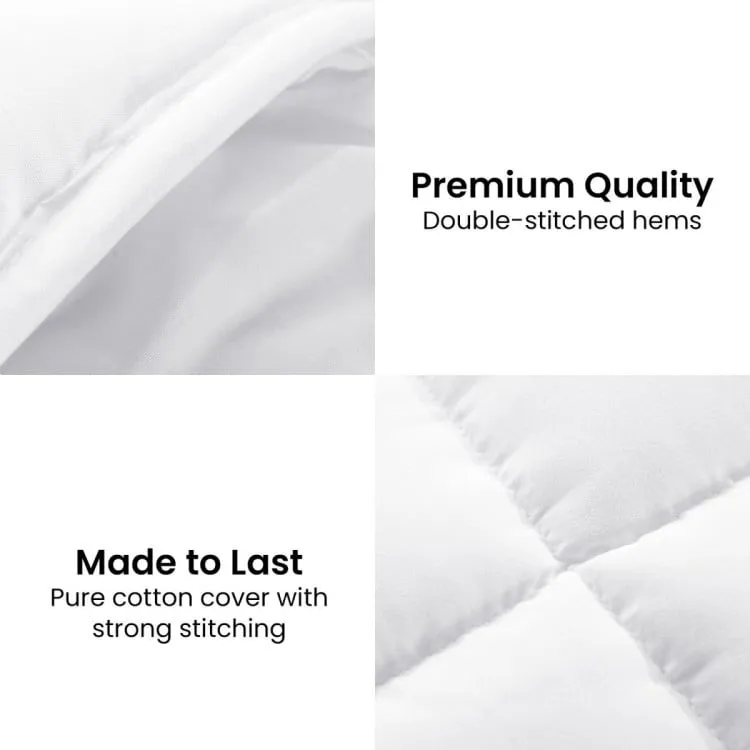 LAURA HILL 700GSM DUCK DOWN FEATHER QUILT DUVET DOONA