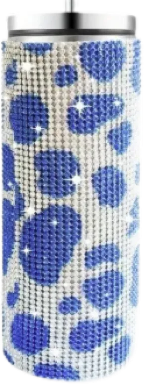 Limited Edition!  20 oz Rhinestone Tumbler with Straw