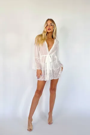 Matilde White Robe