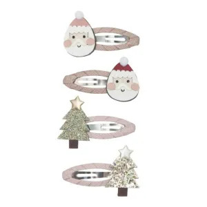 Mimi & Lula Santa & Tree Hair Clips