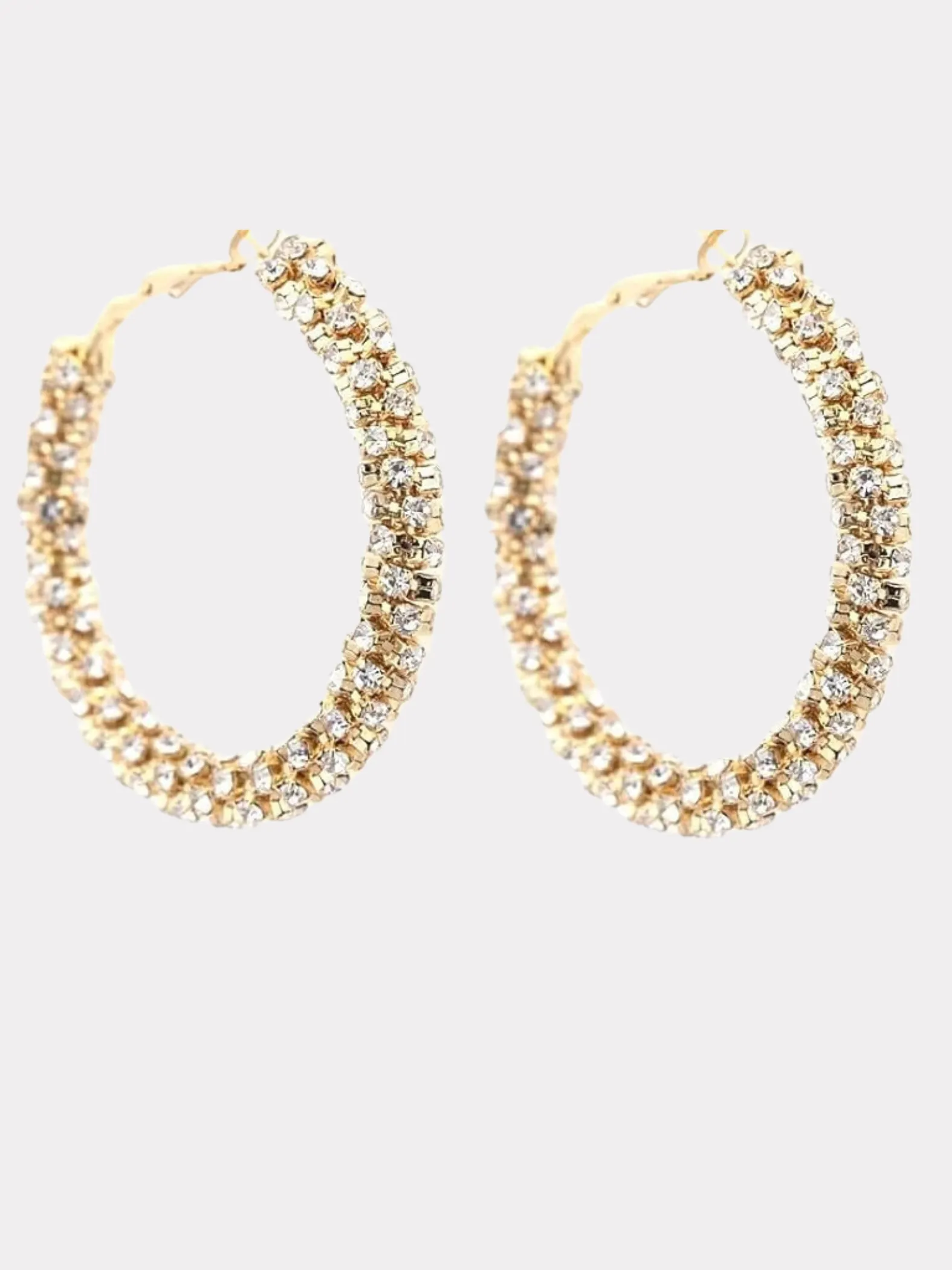 Nadri Rhinestone Hoops