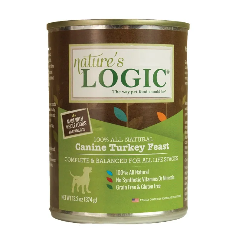 Nature's Logic - Canine - Turkey- 13.2oz