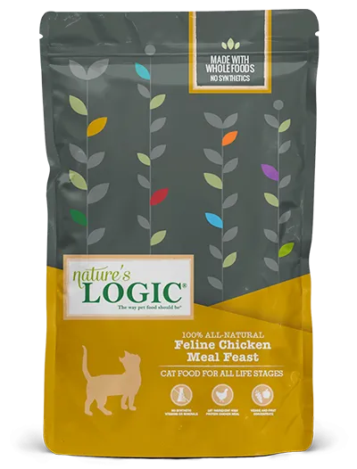 Nature's Logic Chicken Meal Feast 1.81kg Dry Cat Food