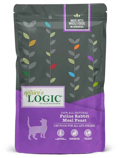 Nature's Logic Rabbit Meal Feast 1.81kg Dry Cat Food