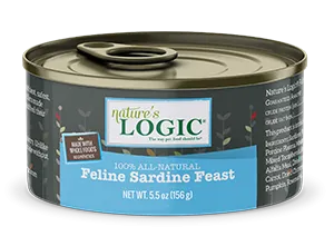 Nature's Logic Sardine Meal Feast 156g Canned Cat Food