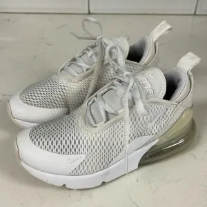 Nike Air Max 270 Little Kids' Shoe AO2372-103 Size 12.5 C White