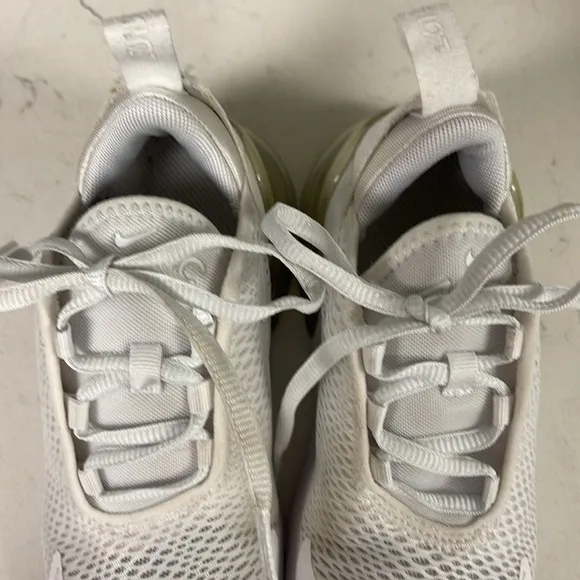 Nike Air Max 270 Little Kids' Shoe AO2372-103 Size 12.5 C White