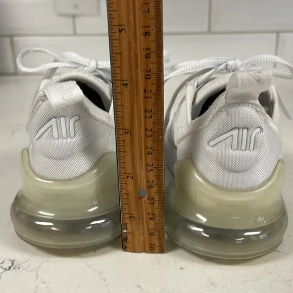 Nike Air Max 270 Little Kids' Shoe AO2372-103 Size 12.5 C White