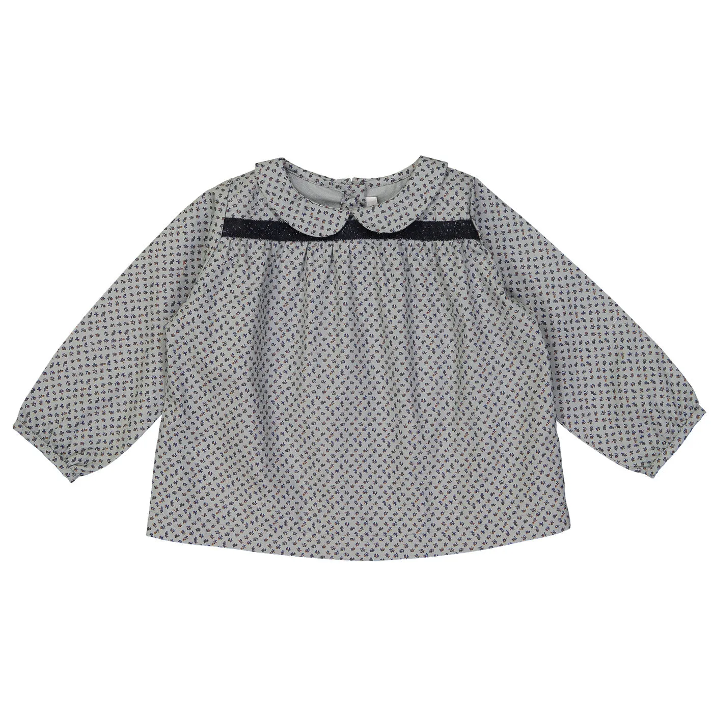 Ninon Celadon Flower Top