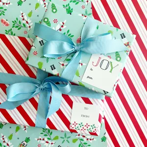 Nutcracker Sweet Gift Wrap Bundle (paper, stickers   ribbon)