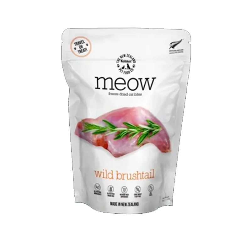 NZ Natural Pet Food Co - Freeze Dried - Treats - Meow - Wild Brushtail 50g