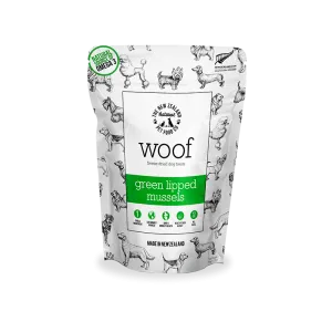 NZ Natural Pet Food Co- Freeze Dried- Treats - Woof -  Green Lipped Mussels Treat 50g