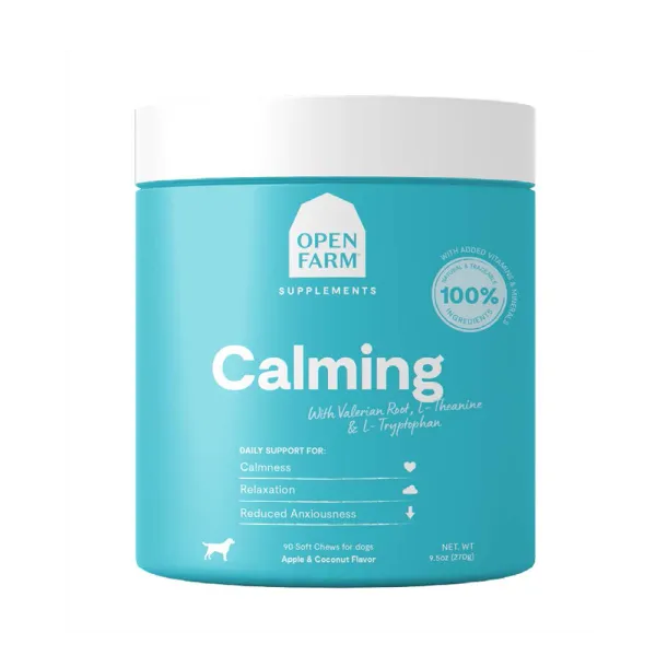 Open Farm Calming Supplement Dog Chews