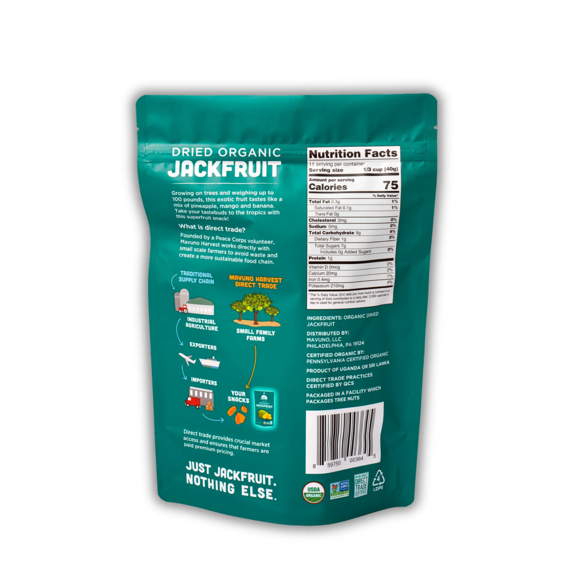 Organic Dried Jackfruit