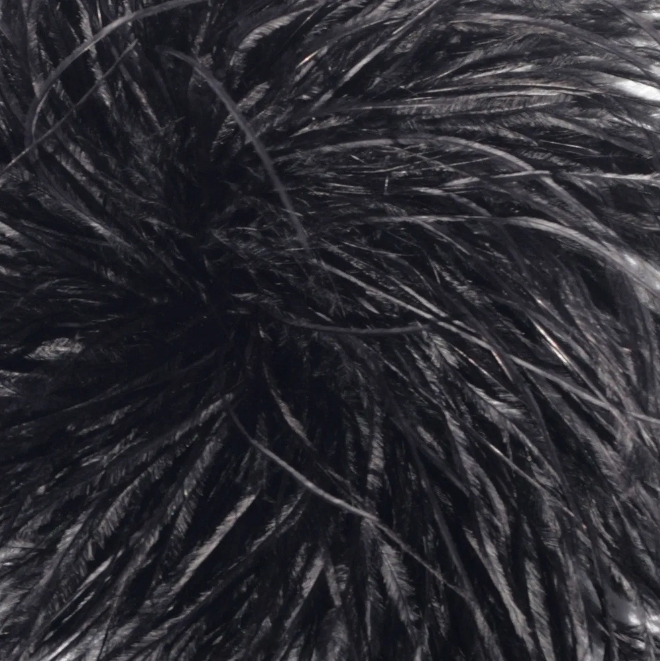 Ostrich Feather Hairclip