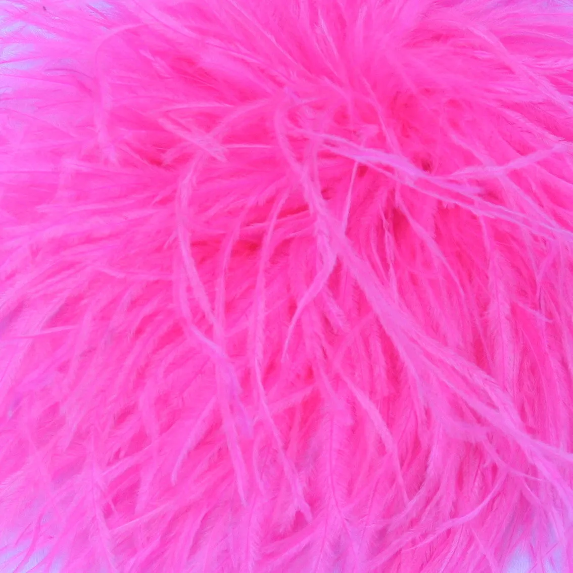 Ostrich Feather Hairclip