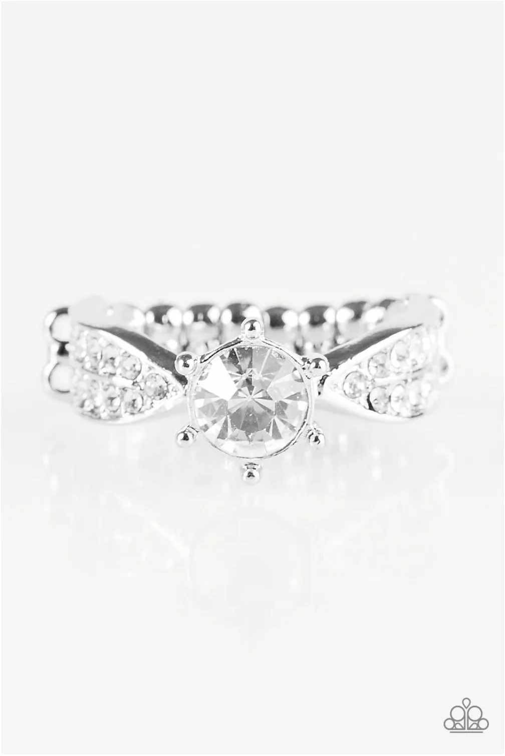 Paparazzi All FUNDS and Games - Rhinestone Ring